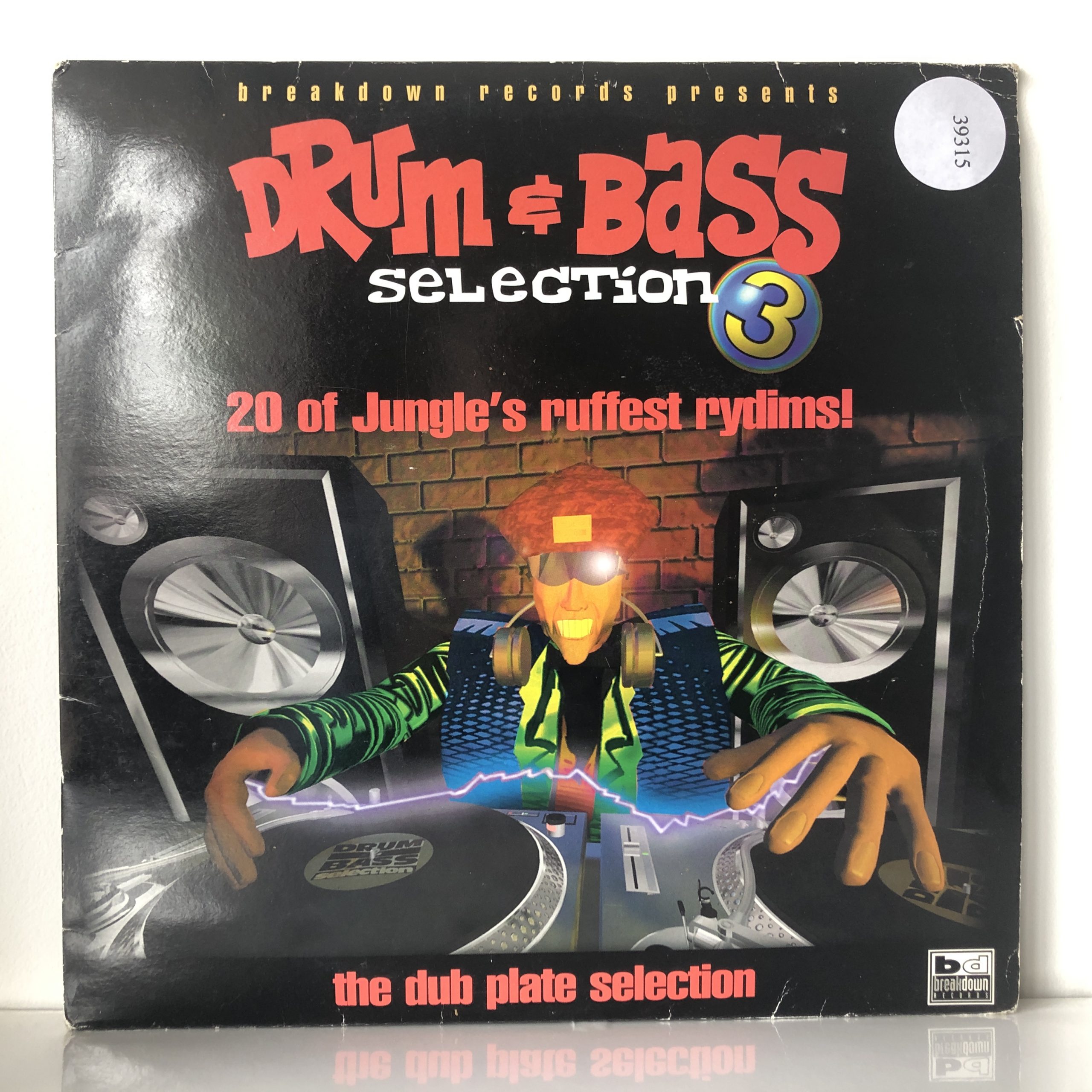 Various Drum Bass Selection 3 The Dub Plate Selection 2xLP Comp