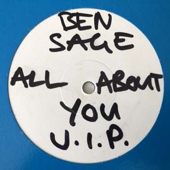 Ben Sage - All About You VIP / Nothing Inside (12", Promo, W/Lbl)