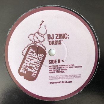 DJ Zinc - It's Like That / Oasis (12", RP) - Image 2