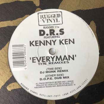 D.R.S Featuring Kenny Ken - Everyman (The Remixes) (12")