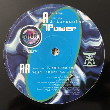 T Power - Turquoise / The Mutant Remix (12")