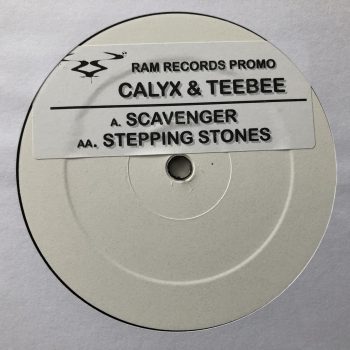 Calyx & Teebee - Scavenger / Stepping Stones (12", Promo, Sti ...