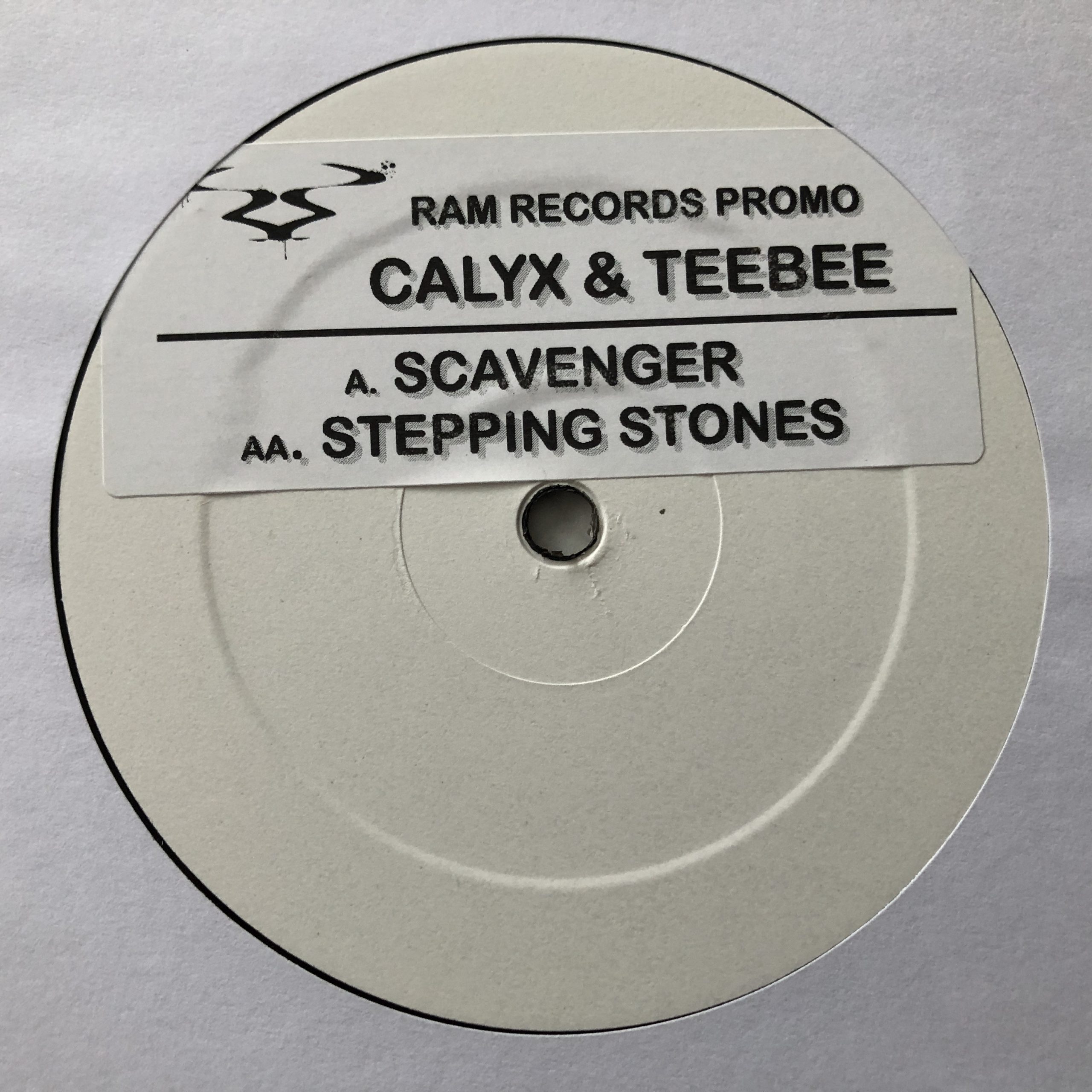 Calyx & Teebee - Scavenger / Stepping Stones (12", Promo, Sti ...