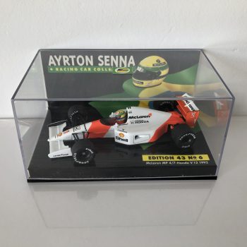 1992 Ayrton Senna McLaren MP4/7 Honda V12 LANG 1:43 Scale Diecast Model Car Edition 43 No.6 - Image 4