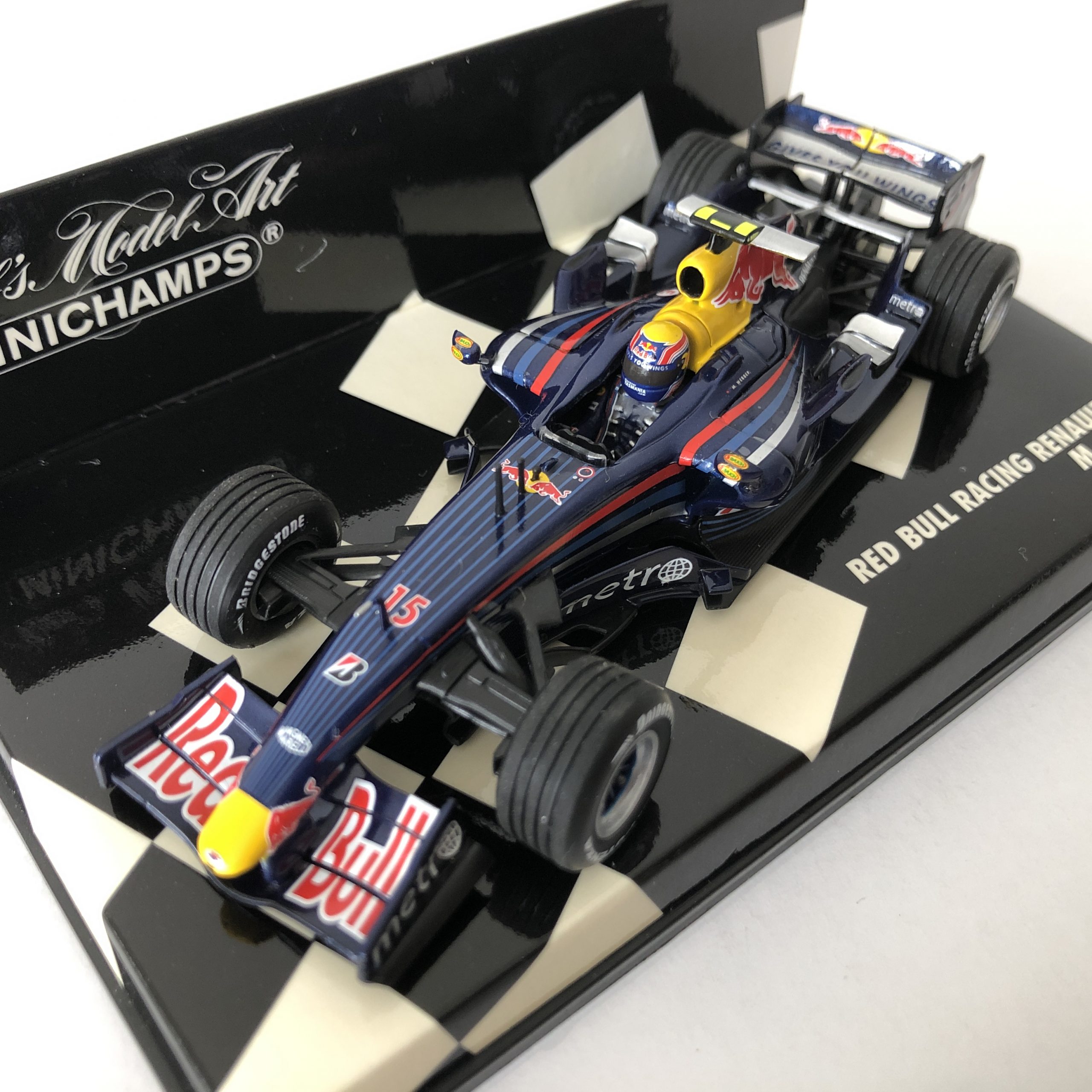 2007 Mark Webber | Red Bull Racing RB3 | Minichamps Diecast 1:43 Scale