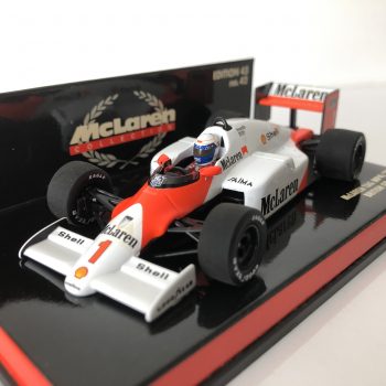 1986 Alain Prost McLaren Tag MP4/2C - Minichamps - 1:43 Scale Diecast Model (British GP) - Image 3