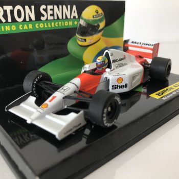 1992 Ayrton Senna McLaren MP4/7 Honda V12 LANG 1:43 Scale Diecast Model Car Edition 43 No.6 - Image 3