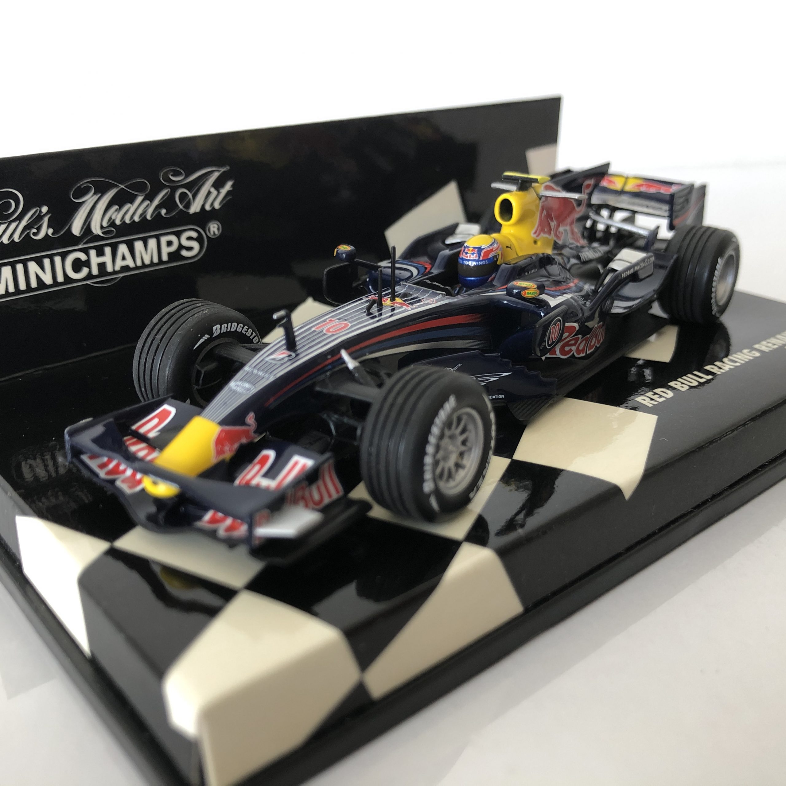 ミニチャンプス 1/43 ミニクーパー レッドブル 2008 特注品 特価公式