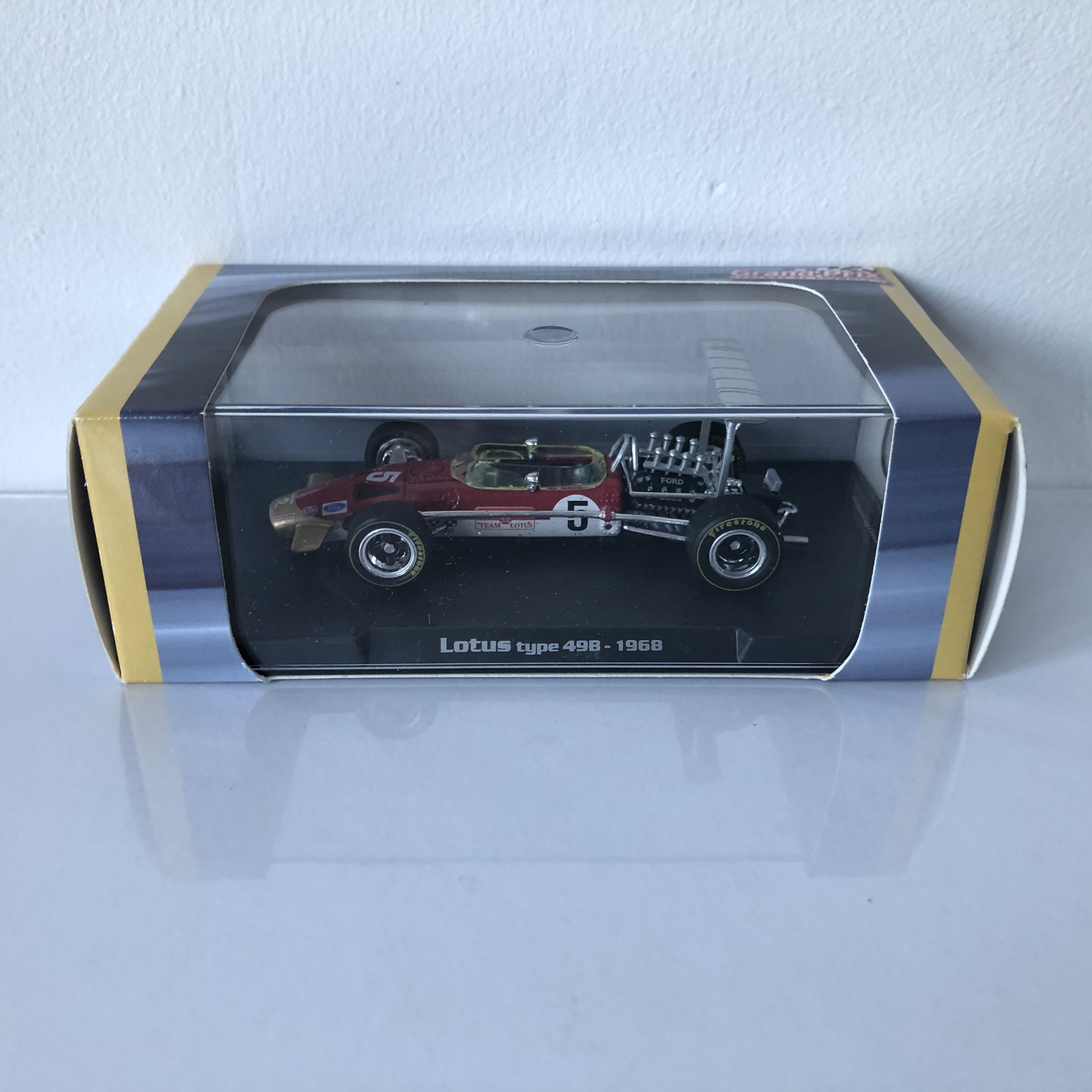 1968 Graham Hill - Lotus Type 49B 1:43 Atlas Editions F1 Model ...