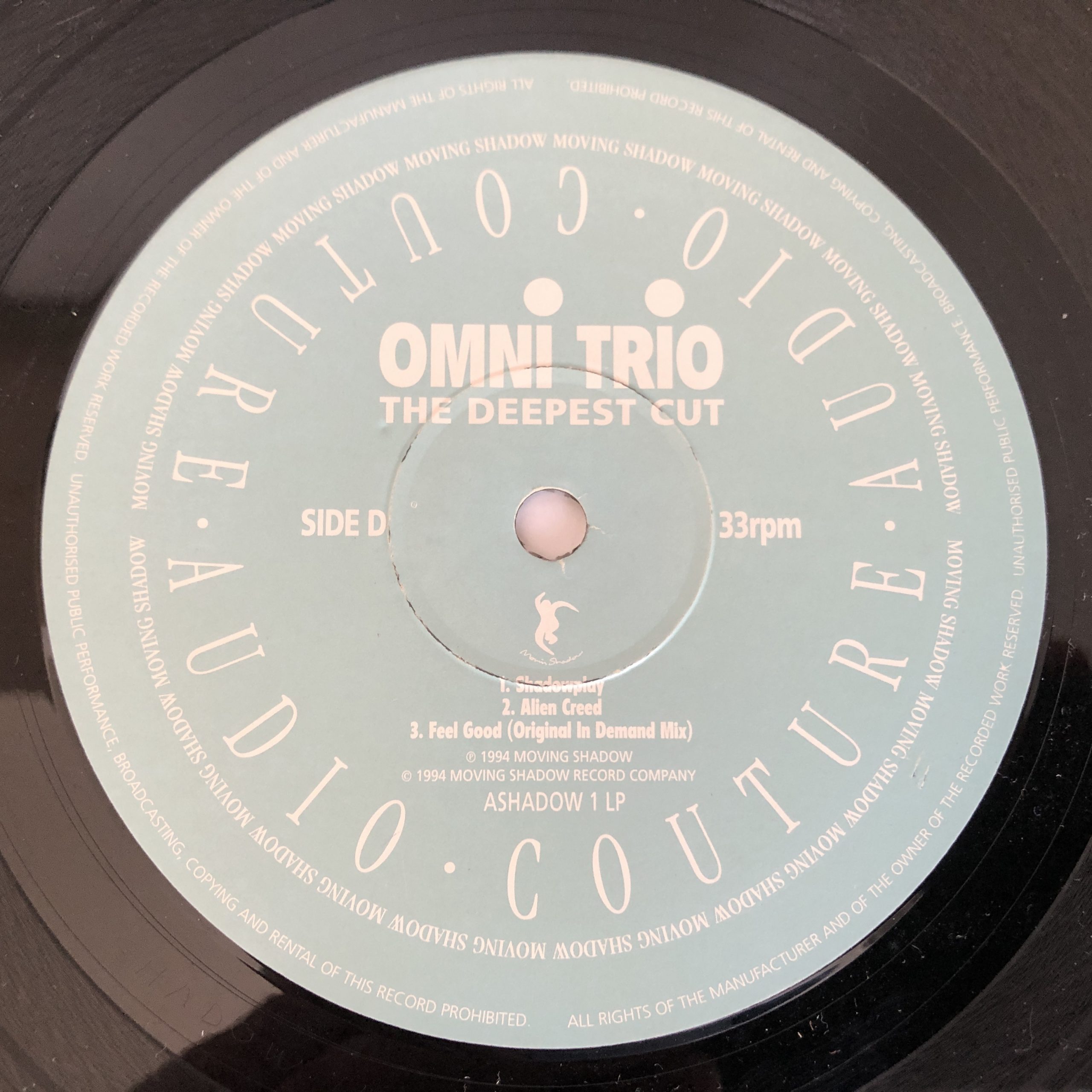 Omni Trio - The Deepest Cut Vol 1 (2x12