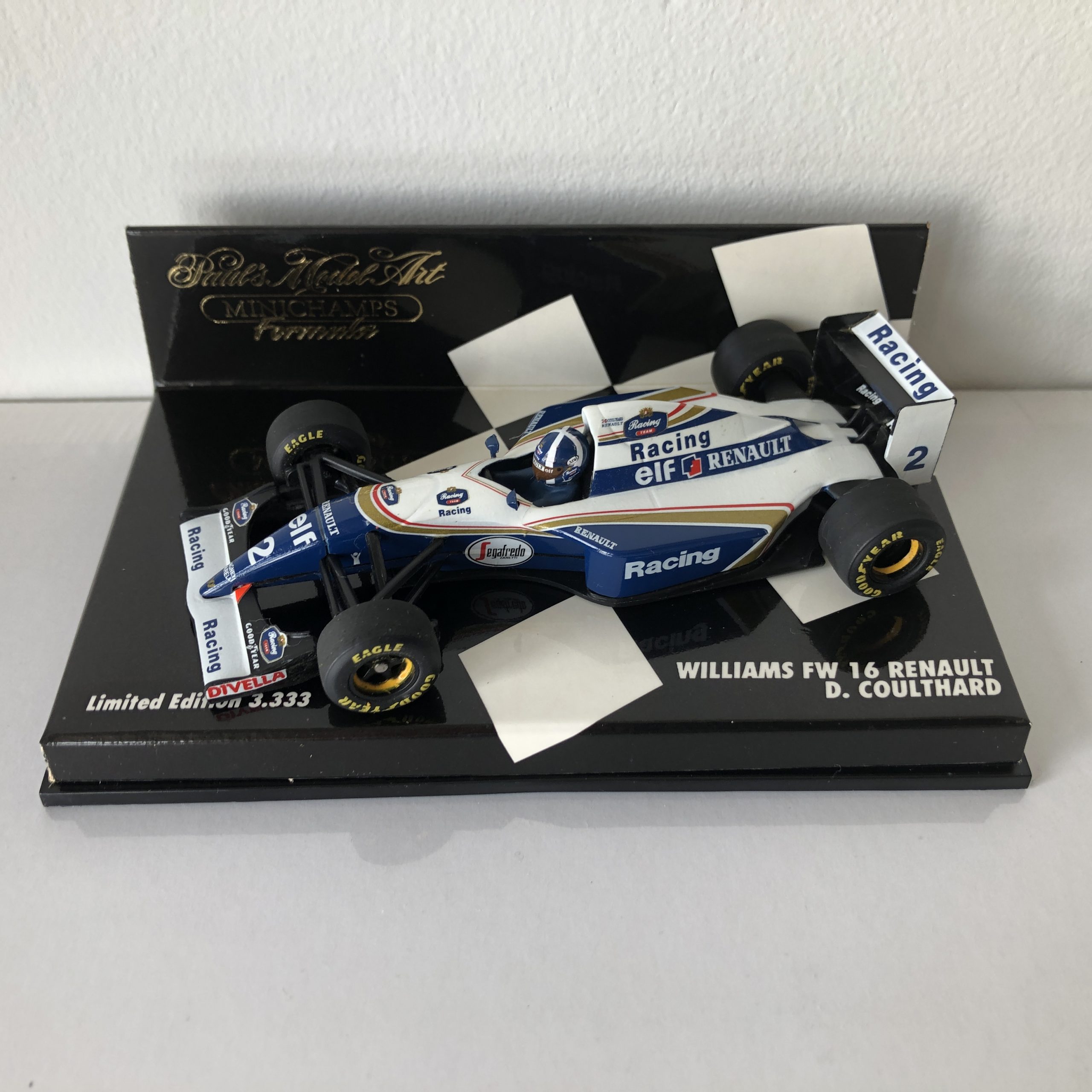 David Coulthard | Williams Renault FW16 | Minichamps Diecast 1:43 ...