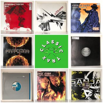 Pack of 8 X Drum and Bass Vinyl Records from 2001 - 2005