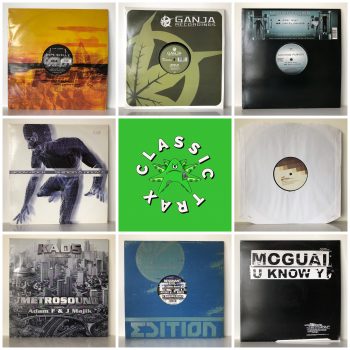 Pack of 9 x Drum and Bass Records from '98 - '08 era