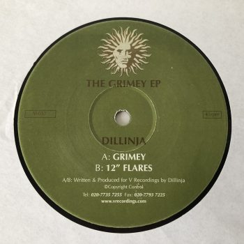 Dillinja - The Grimey EP (2x12", EP)